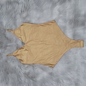 Akira Gold Bodysuit, Size Medium, NWT